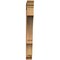 Ekena Millwork Balboa Traditional Rough Sawn Bracket, Western Red Cedar, 4"W x 32"D x 38"H BKT04X32X38BOA01RWR - alternate 2